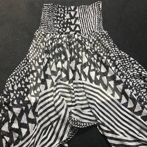 STRAPLESS SHARK-BITE MINI DRESS